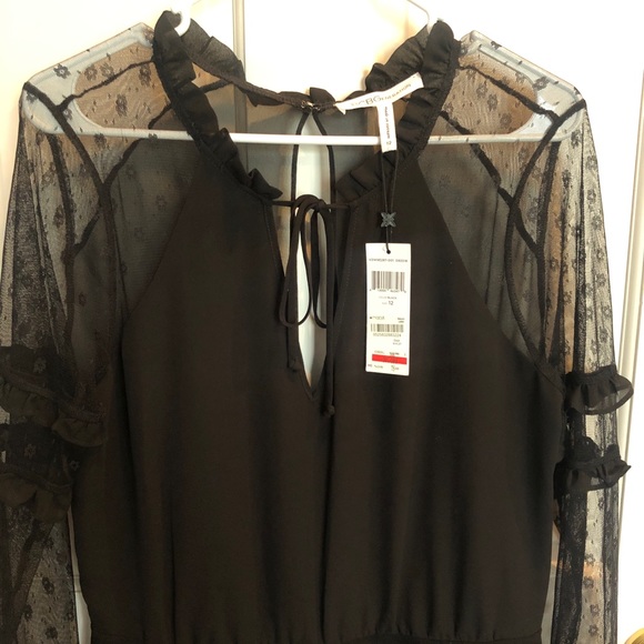 BCBG Black Romper - Picture 6 of 9